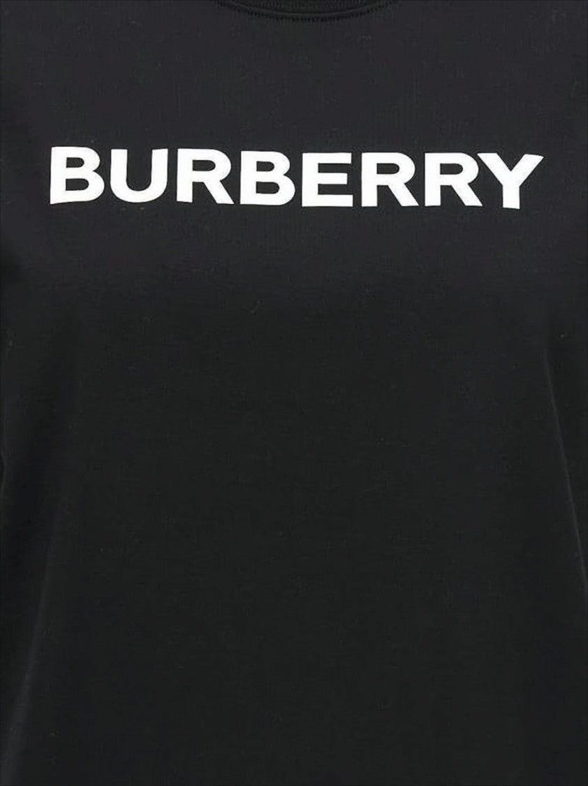 Burberry Classic Black T-Shirt With Bold Logo