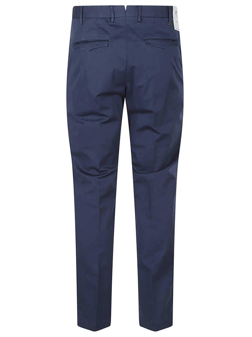 Pt Torino Master Tailored Slim Fit Cotton Pants