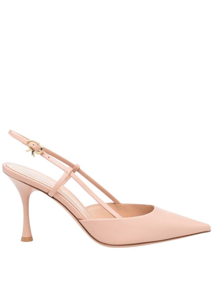 Gianvito Rossi Pink Pointed Toe Pumps