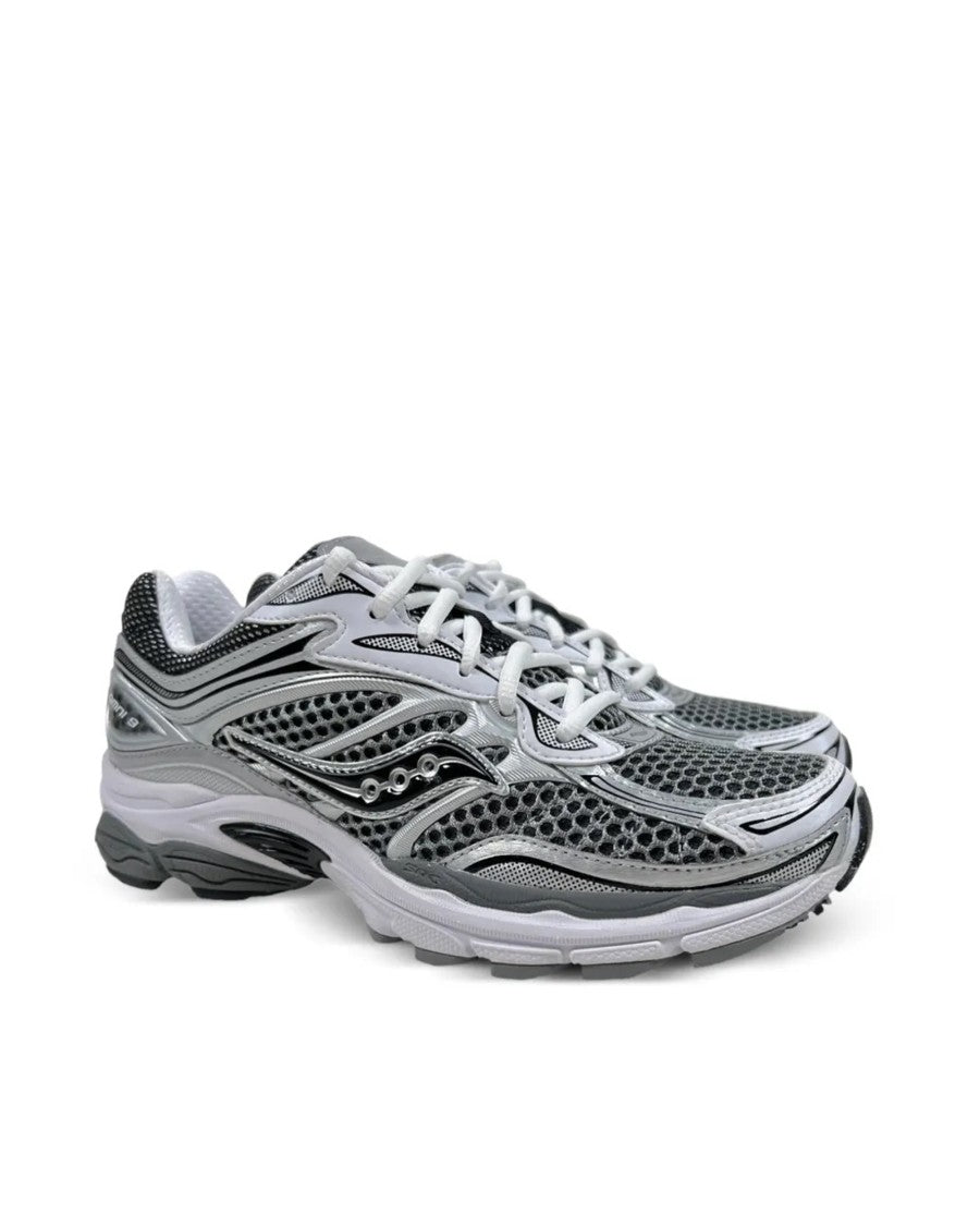 Saucony Progrid Omni 9 Sneakers In Grey And Silver