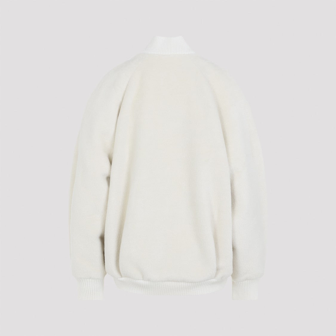 Jacquemus White Alpaca Blend Jacket