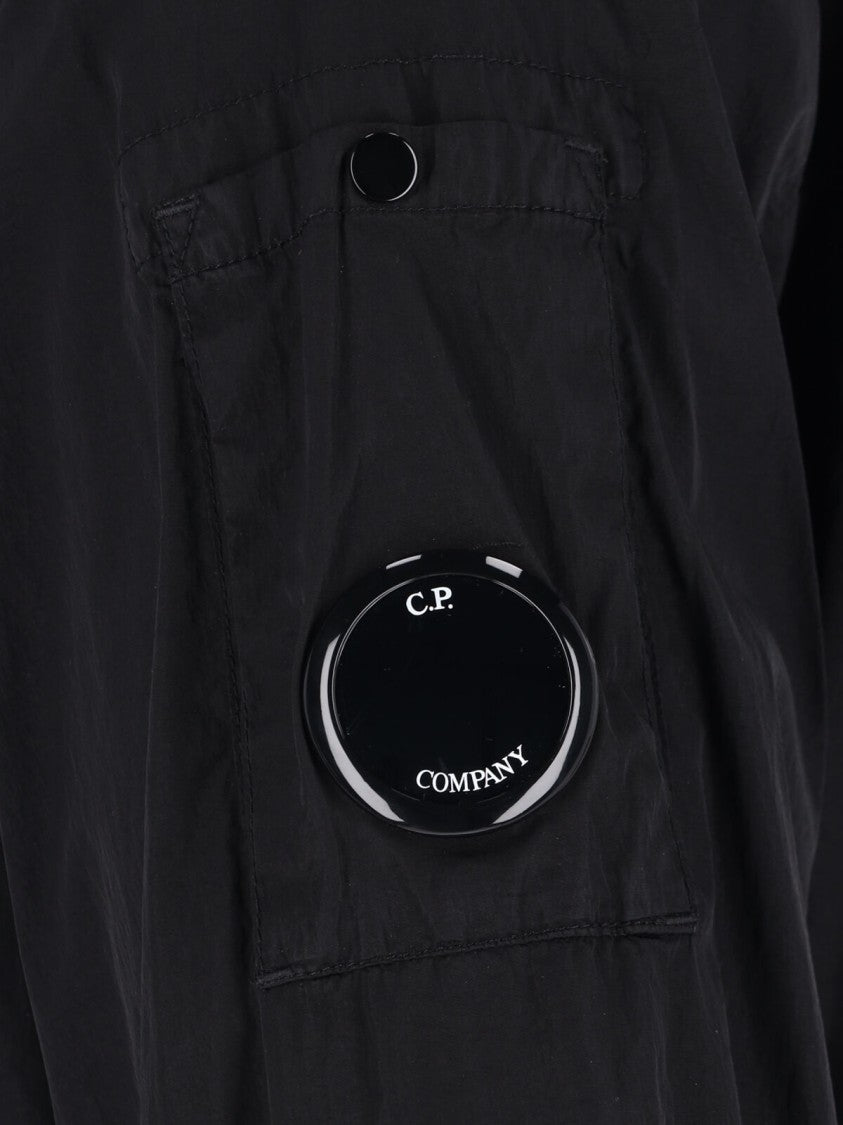 C.P. Company Logo Shirt Jacket – Green