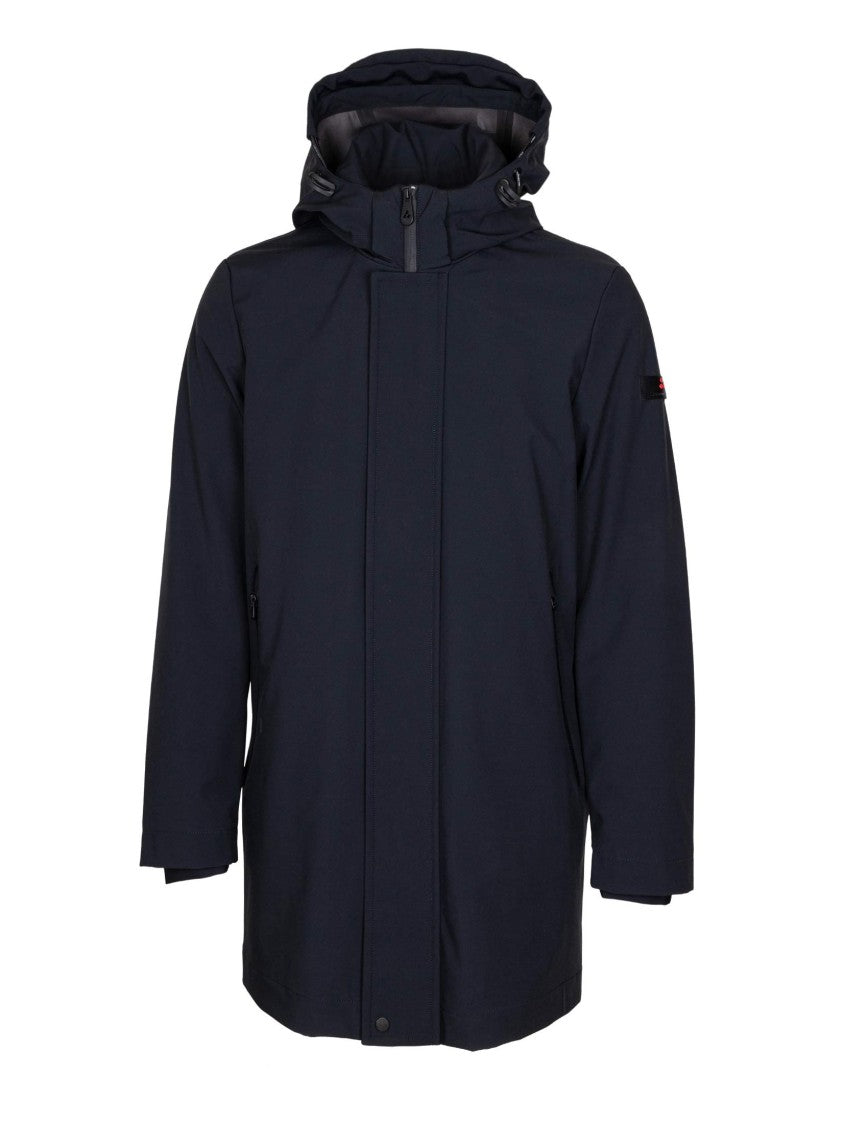 Peuterey Albali Kp Parka In Technical Fabric, Black