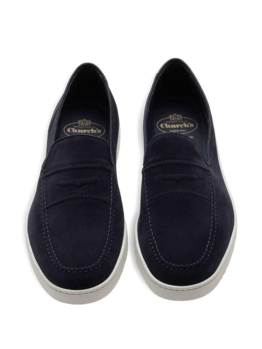 Church's Black Flat Shoes With Silhouette