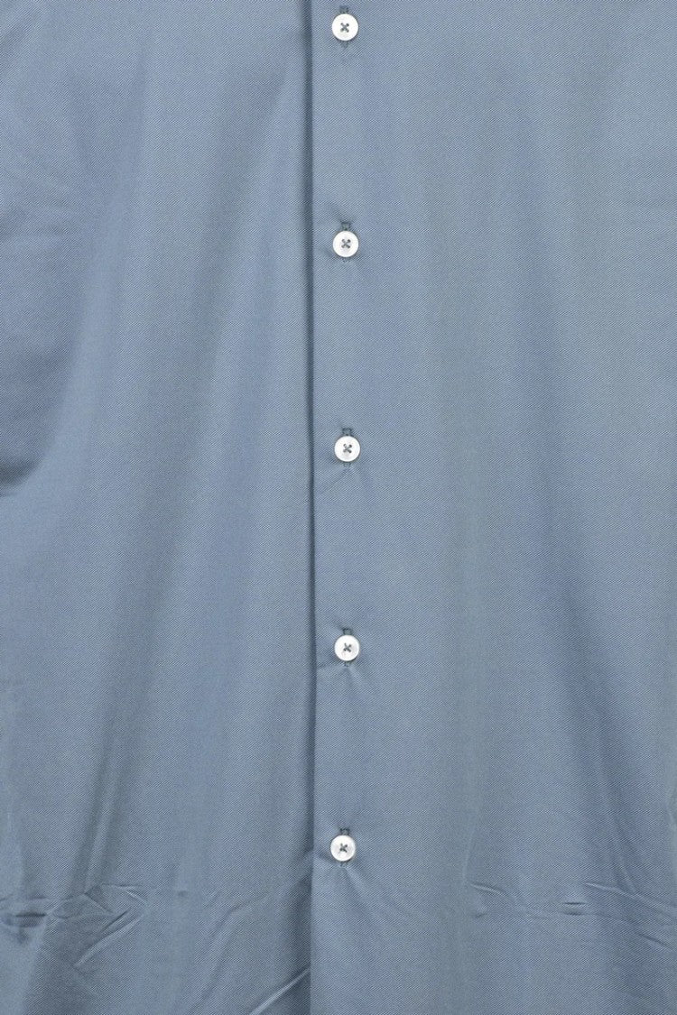 Baturo Green Long-Sleeve Polyamide-Blend Shirt