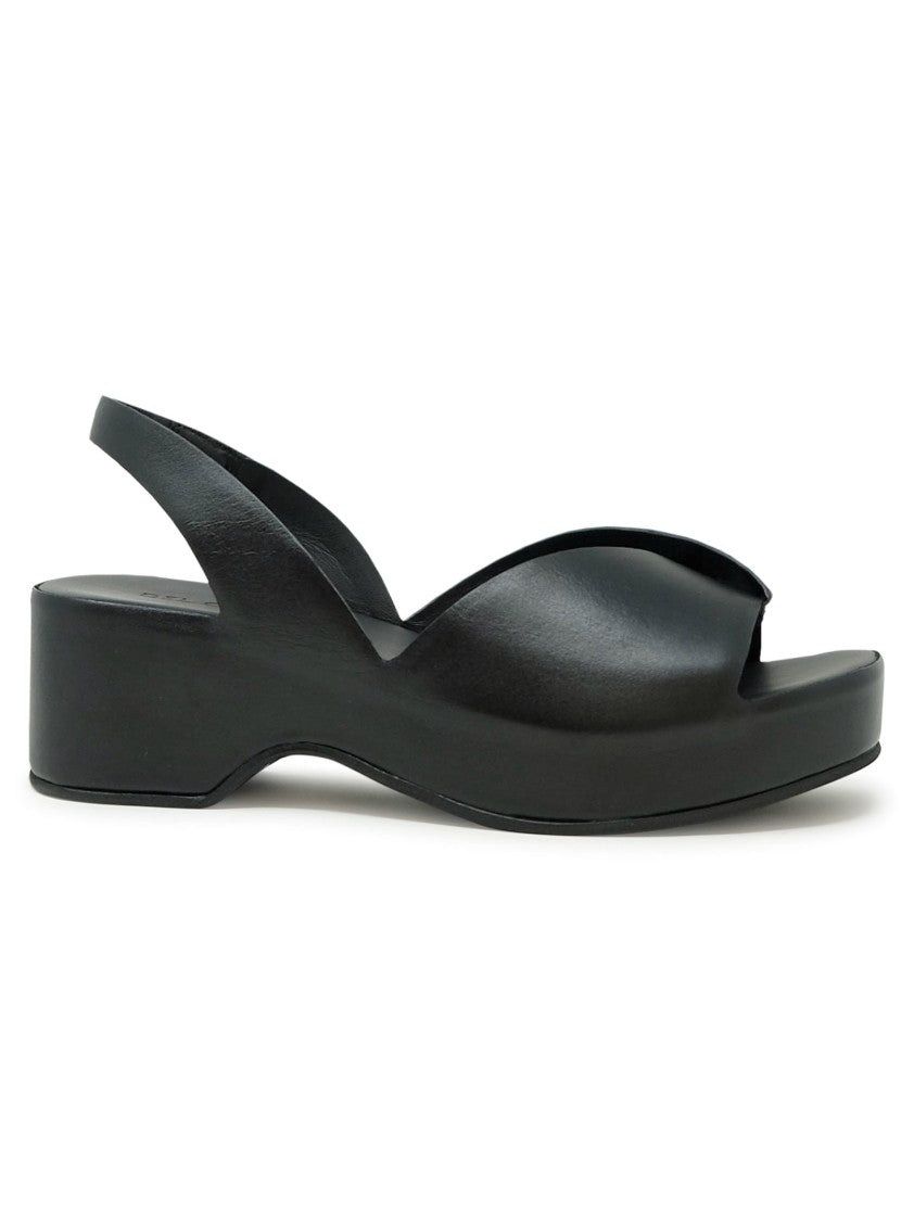 Roberto Del Carlo 11730 Black Leather Sandals