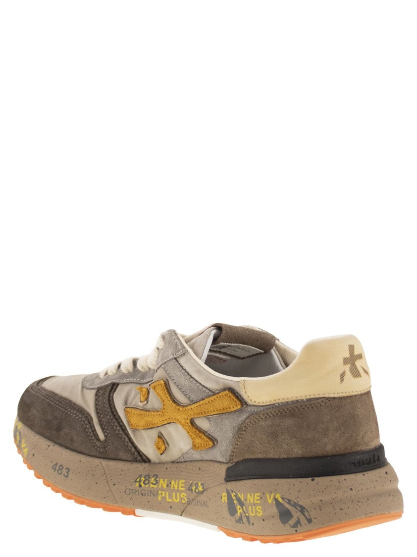 Premiata Mick 7866 - Sneakers With Side Logo