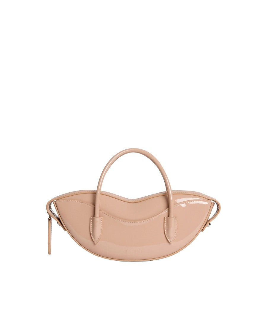 Fiorucci Iconic Nude Vinyl Lip-Shaped Mini Bag