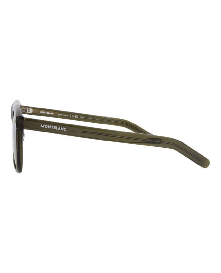 Montblanc Square-Frame Acetate Sunglasses