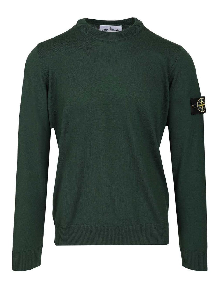 Stone Island Timeless Crew Neck Sweater With Effortless Style