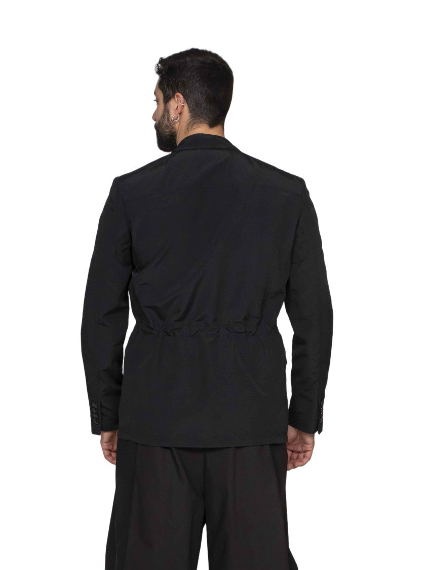 Moschino Black Notch Lapel Tailored Blazer