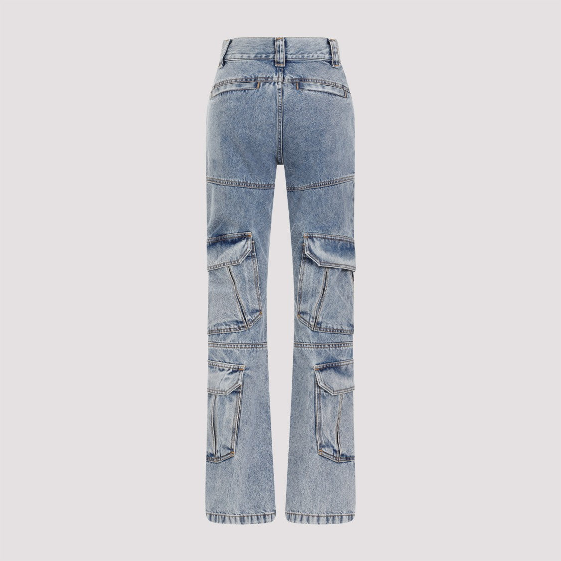 Givenchy Light Blue Cotton Pants