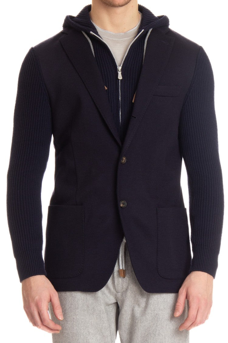 Eleventy Jacket With Removable Front Panel