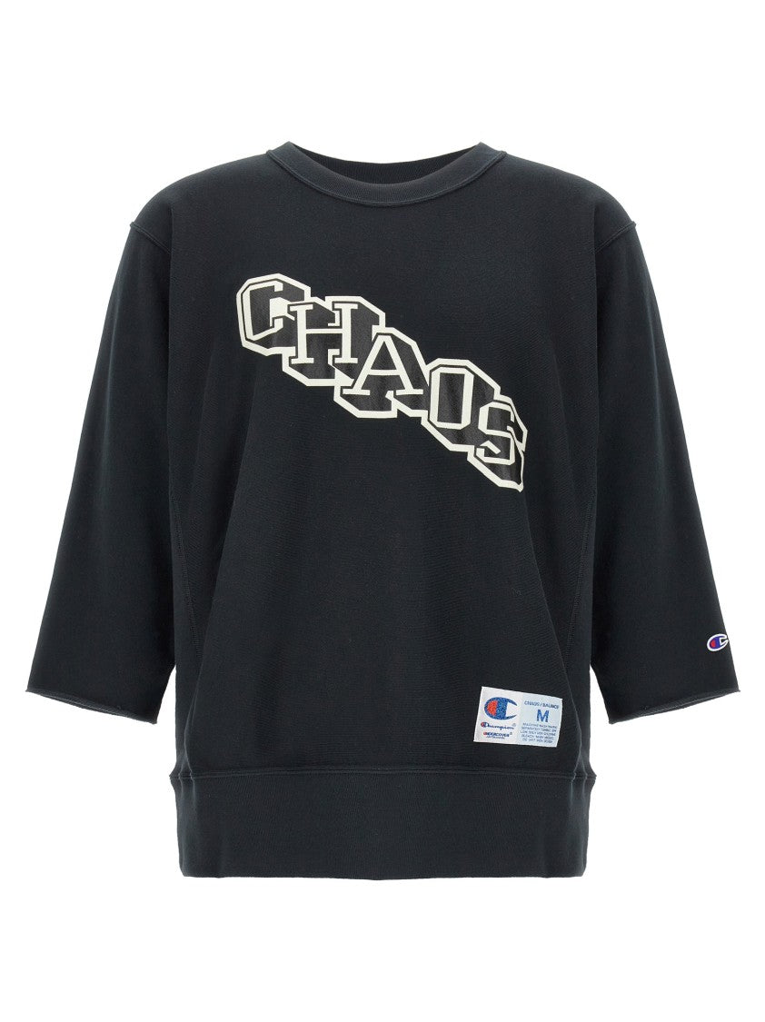 Undercover Brushed Cotton Oversized Sweatshirt