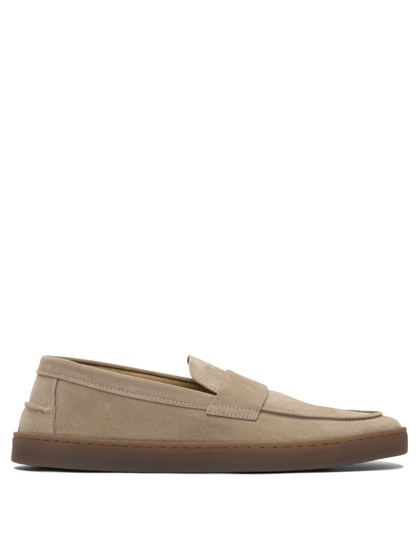 Henderson Baracco Suede Loafers With Rubber Sole