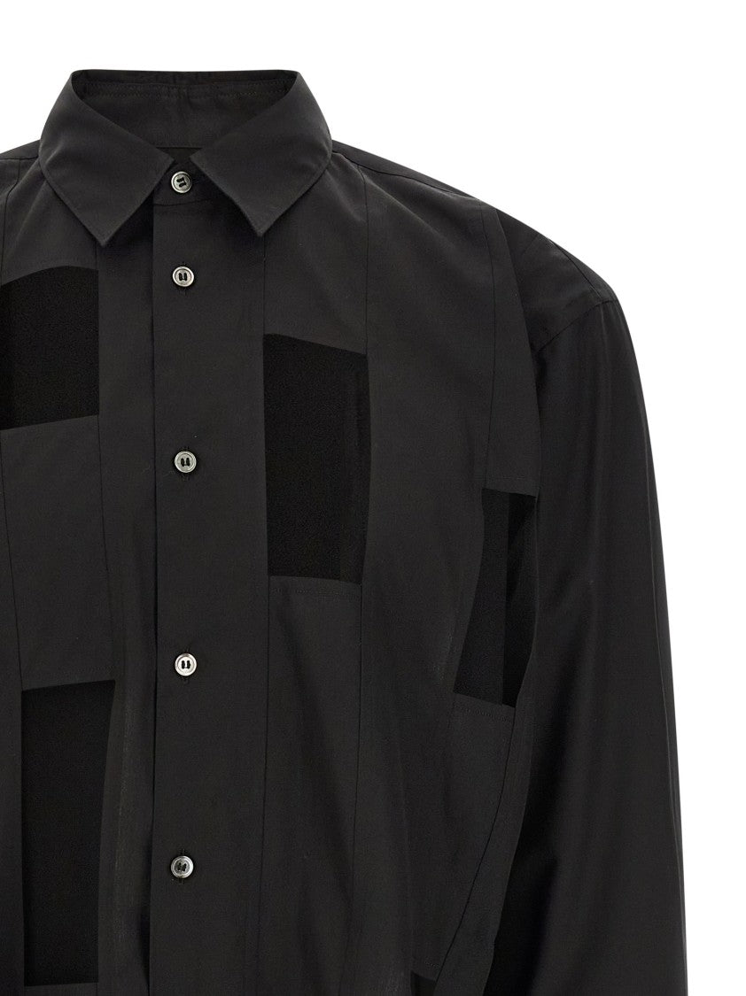 Comme Des Garçons Geometric Cut-Out Shirt