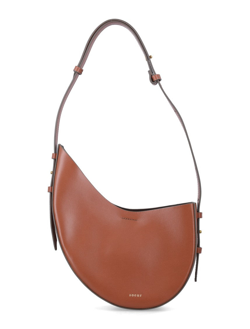 Soeur Wino Natural Leather Mini Shoulder Bag