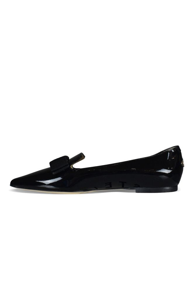 Jimmy Choo Patent Leather Ballerinas With Front Knot