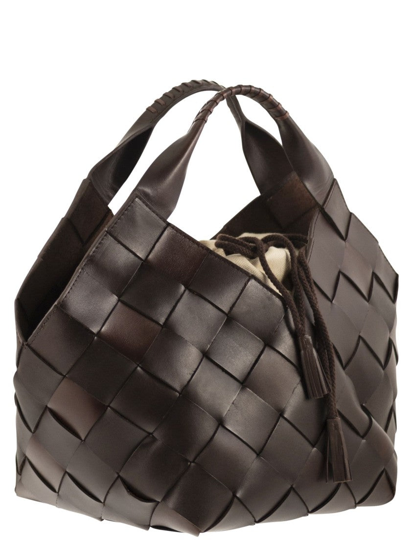 Dragon Botteghe - Braided Leather Bag