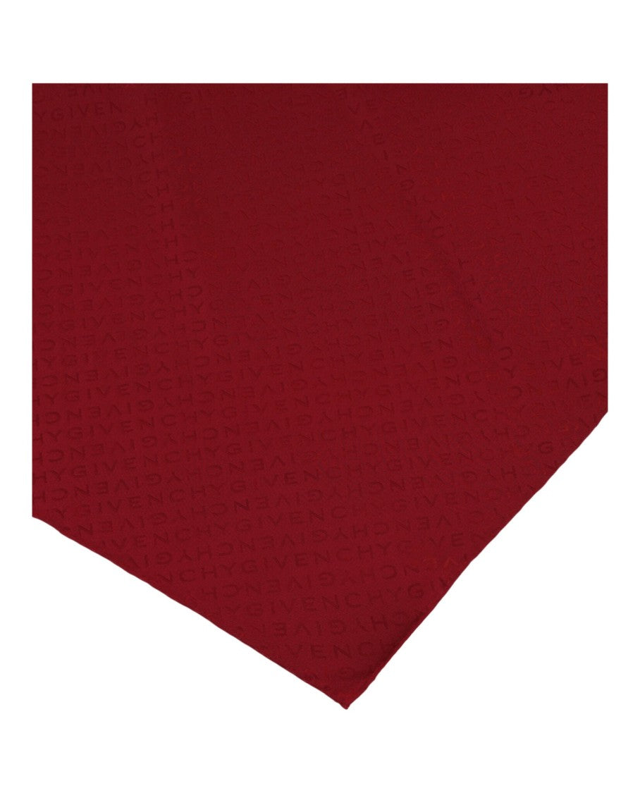 Givenchy Logo Printed Silk Scarf