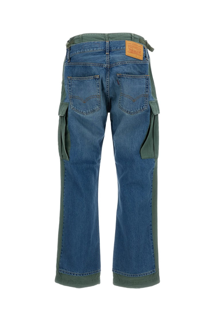 Junya Watanabe Hybrid Denim And Cargo Pants