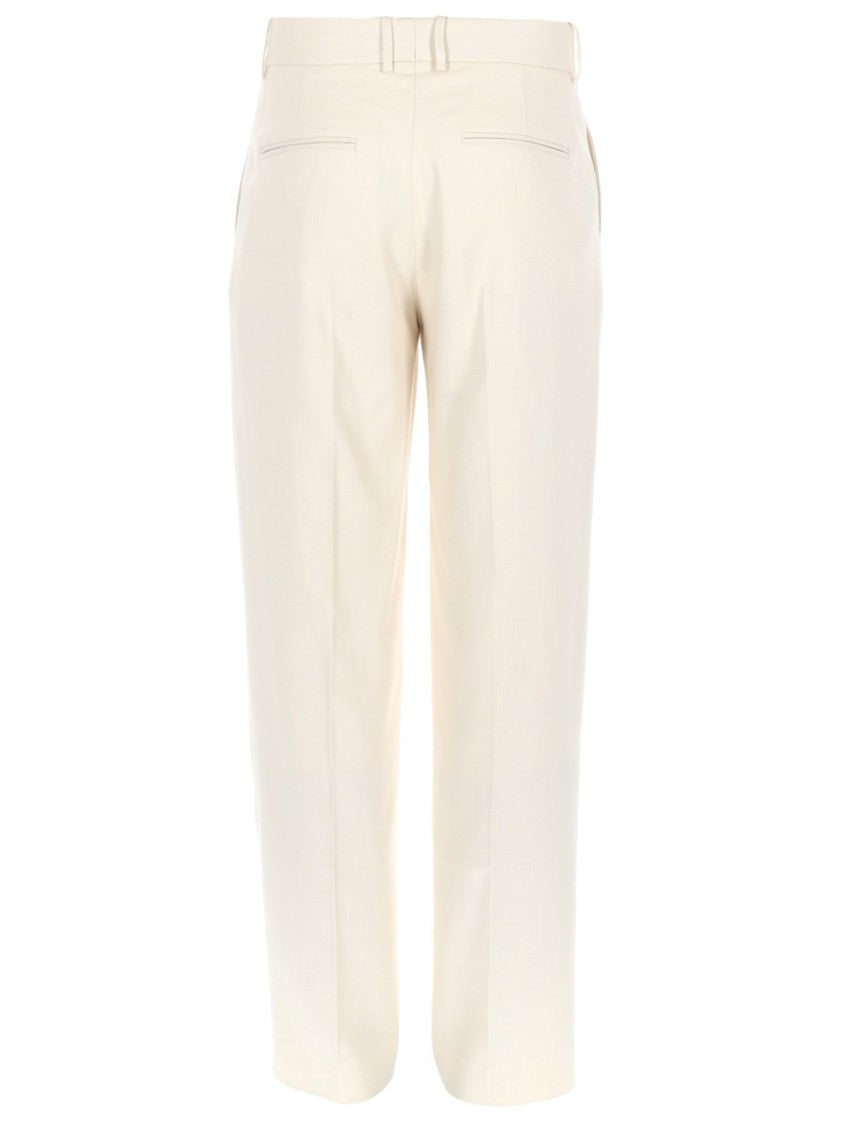 Drôle De Monsieur Golfeur Chevrons Chevron Straight-Leg Pants