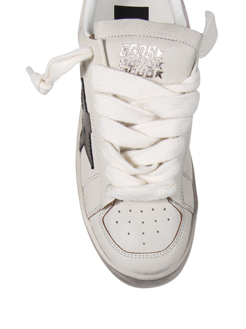 Golden Goose Stardan Laminated Star Suede Heel Sneaker