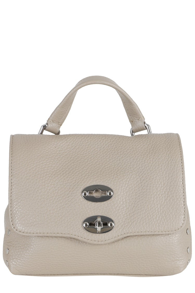 Zanellato Crete Postina Daily Baby Miniature Swivel Leather Shoulder Bag