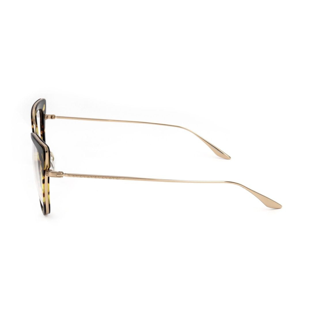 Barton Perreira Bp5198 521Aj Cat-Eye Tortoiseshell Frame Eyeglasses With Gold-Toned Temples