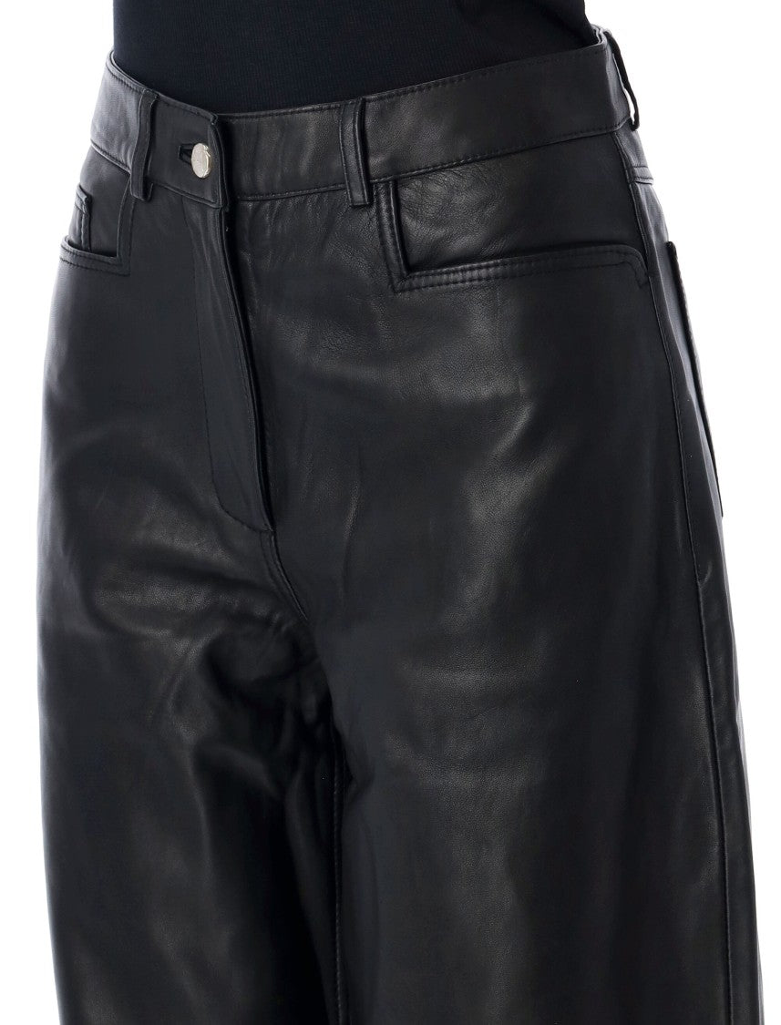 Remain Cocoon Leather Pant
