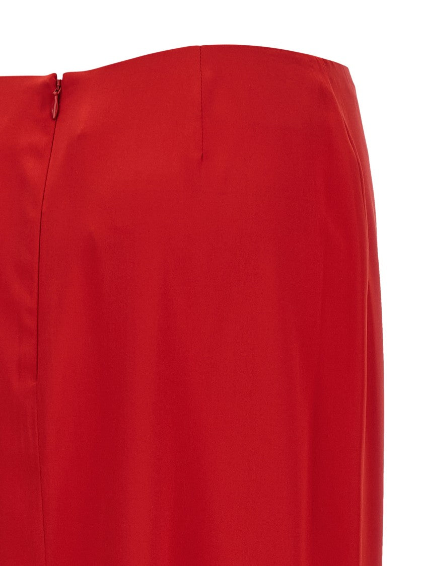 Armarium Silk 'Florence' Sheath Skirt With Hidden Zip Closure