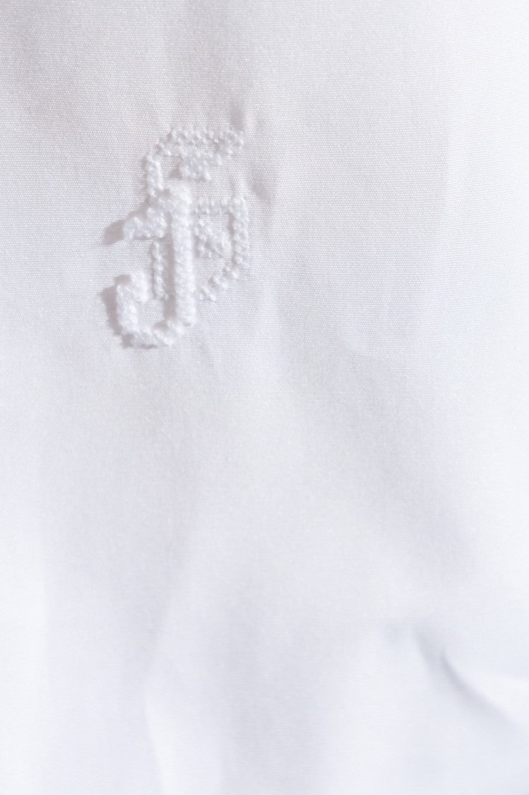 Jil Sander Long Sleeve White Cotton Shirt