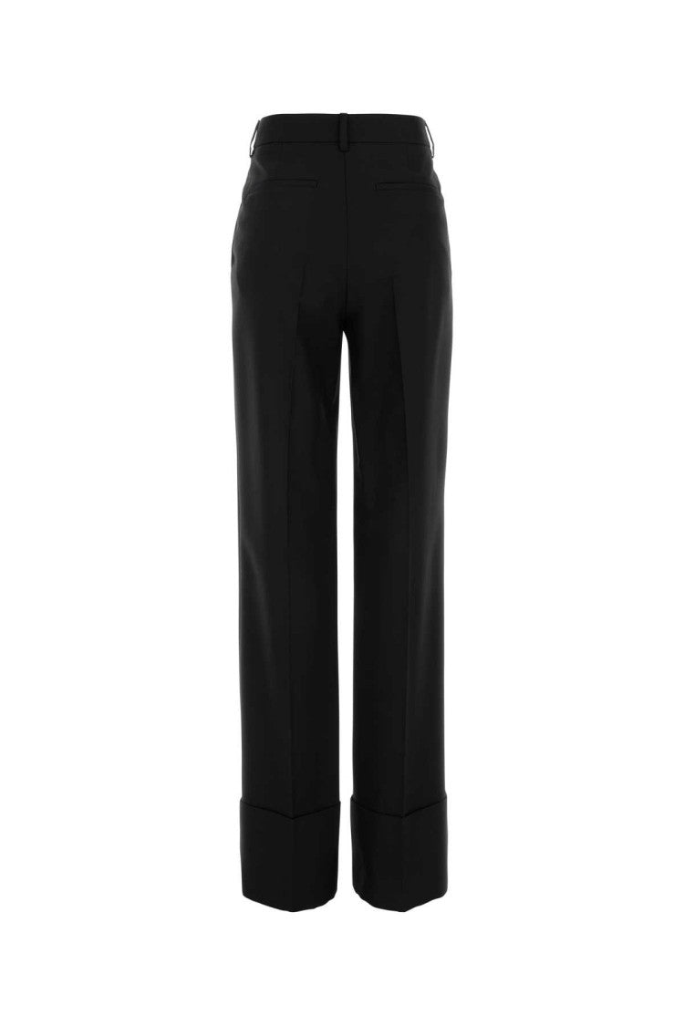 Valentino Garavani Black Wool Pant