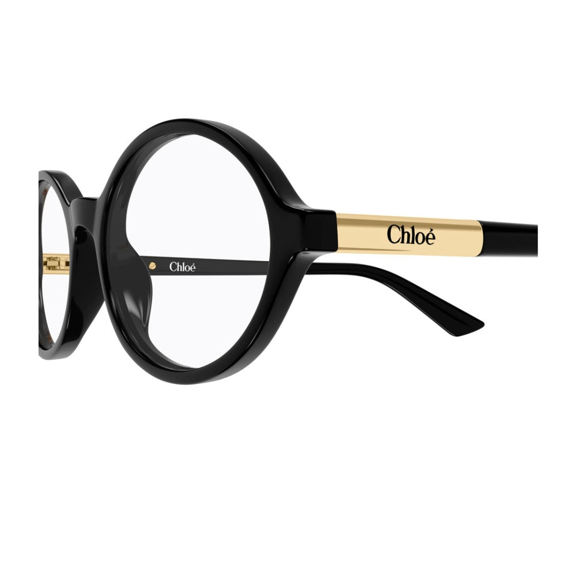 Chloé Oval Frame Sunglasses With Gold-Tone Accents And Recycled Acetate