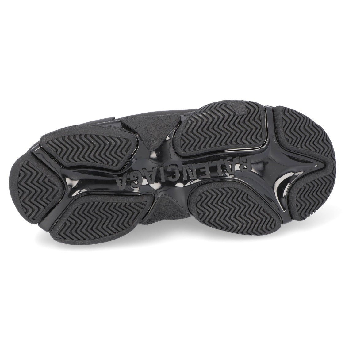 Balenciaga Triple S Sneaker In Black Black