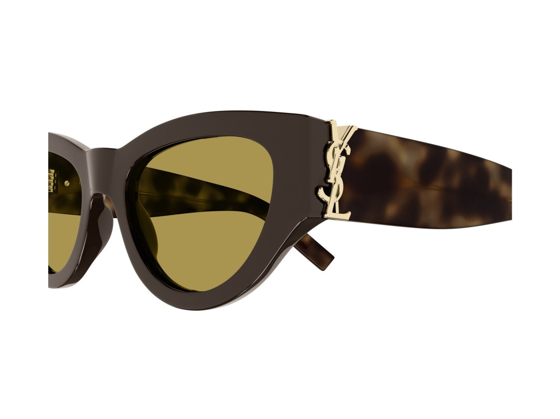 Saint Laurent Gold Sl M94 Acetate Cat-Eye Sunglasses