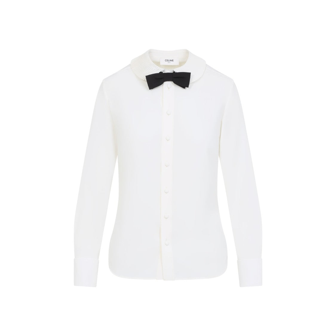 Celine Ivory White Acetate Shirt