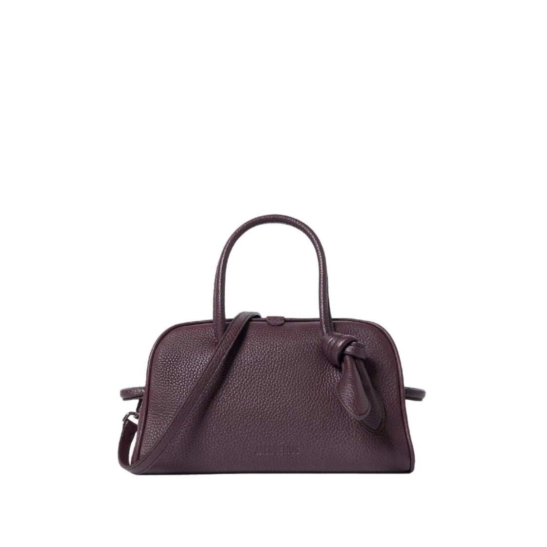 Jacquemus Il Piccolo Turismo Bag With Embossed Leather And Bow Detail