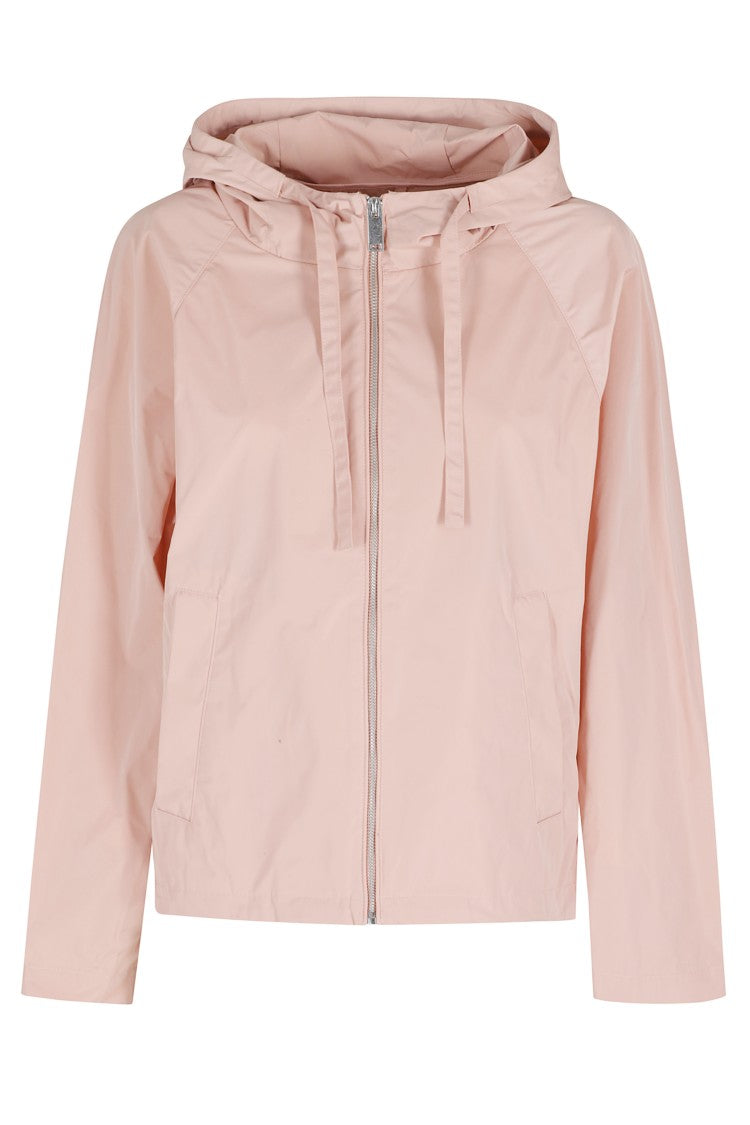 Oof Wear Pink Memory Hooded Drawstring Polyester Jacket
