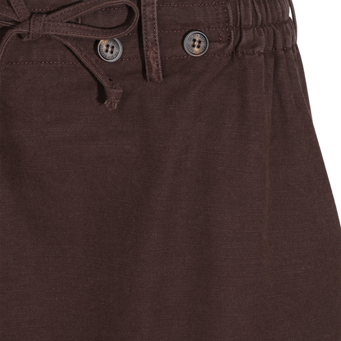 Golden Goose Mid-Length Drawstring A-Line Midi Skirt
