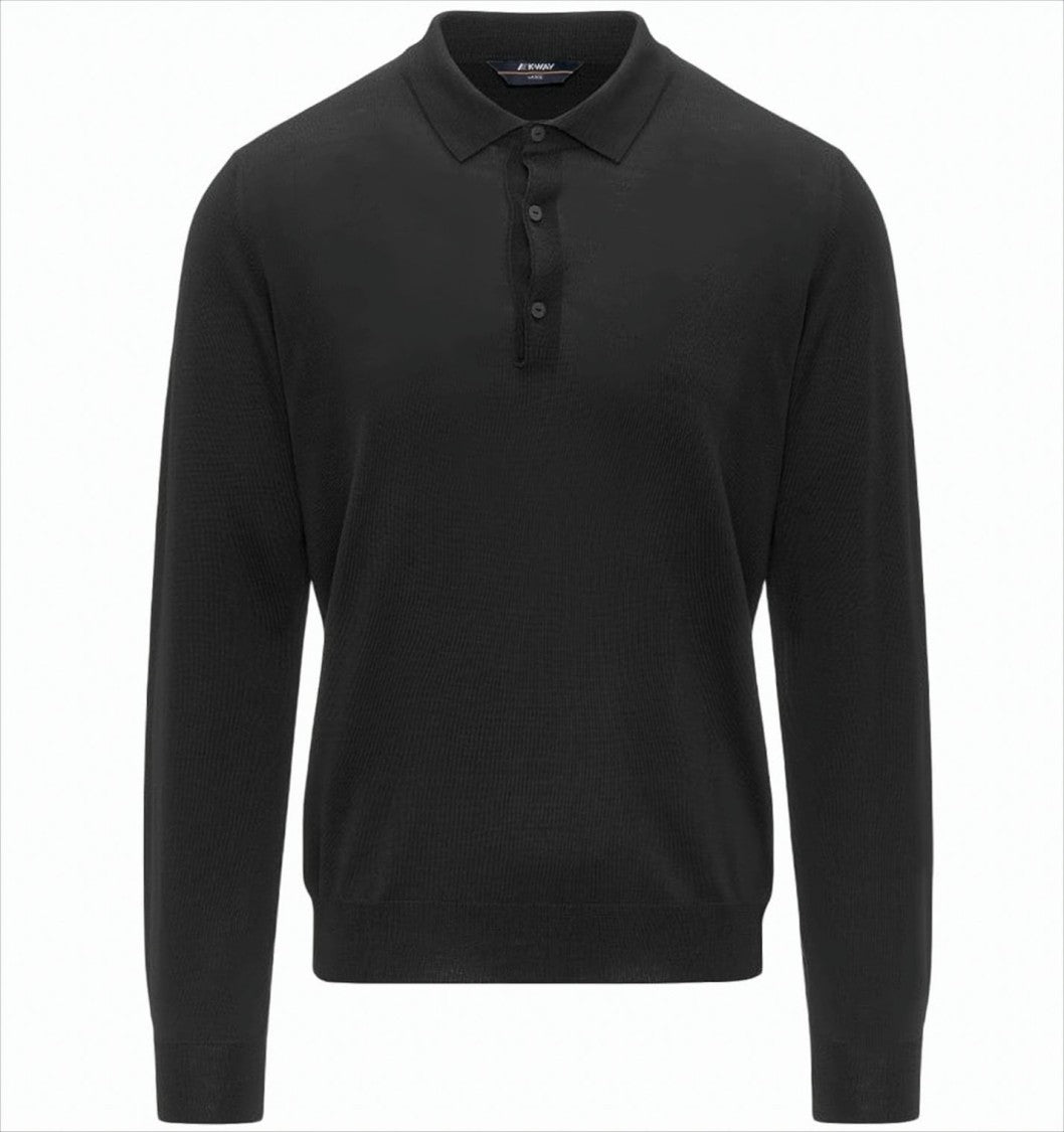 K-Way Rey Merino Wool Blend Polo Shirt