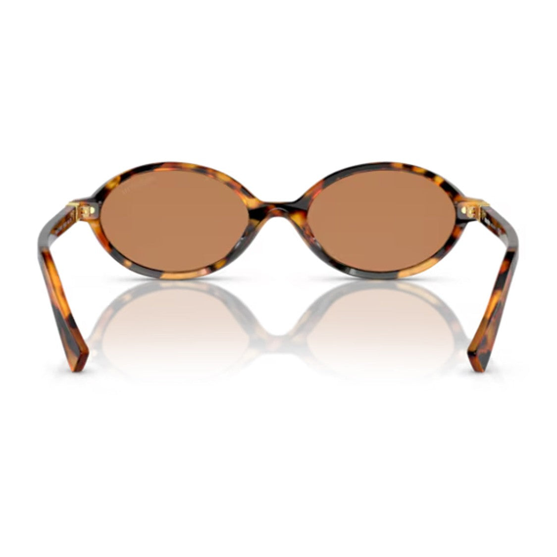 Luxottica Italia S.R.L Light Havana Regard 0Mu 04Zs Acetate Oval Sunglasses