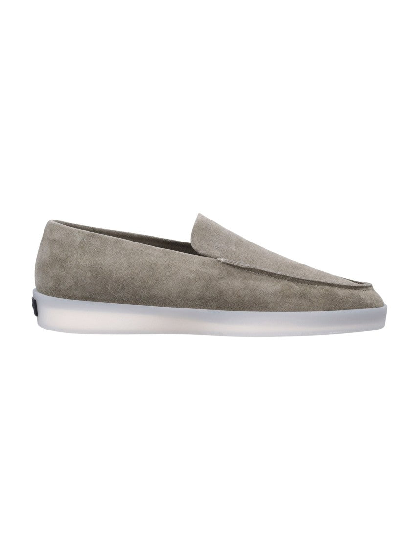 Fear Of God Suede Slip-On Loafer With Iconic Branding