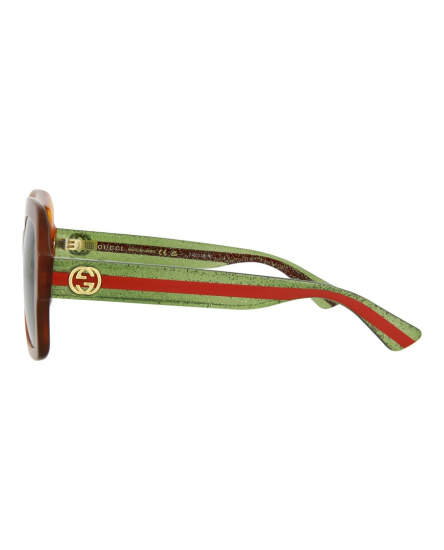 Gucci Square-Frame Acetate Sunglasses