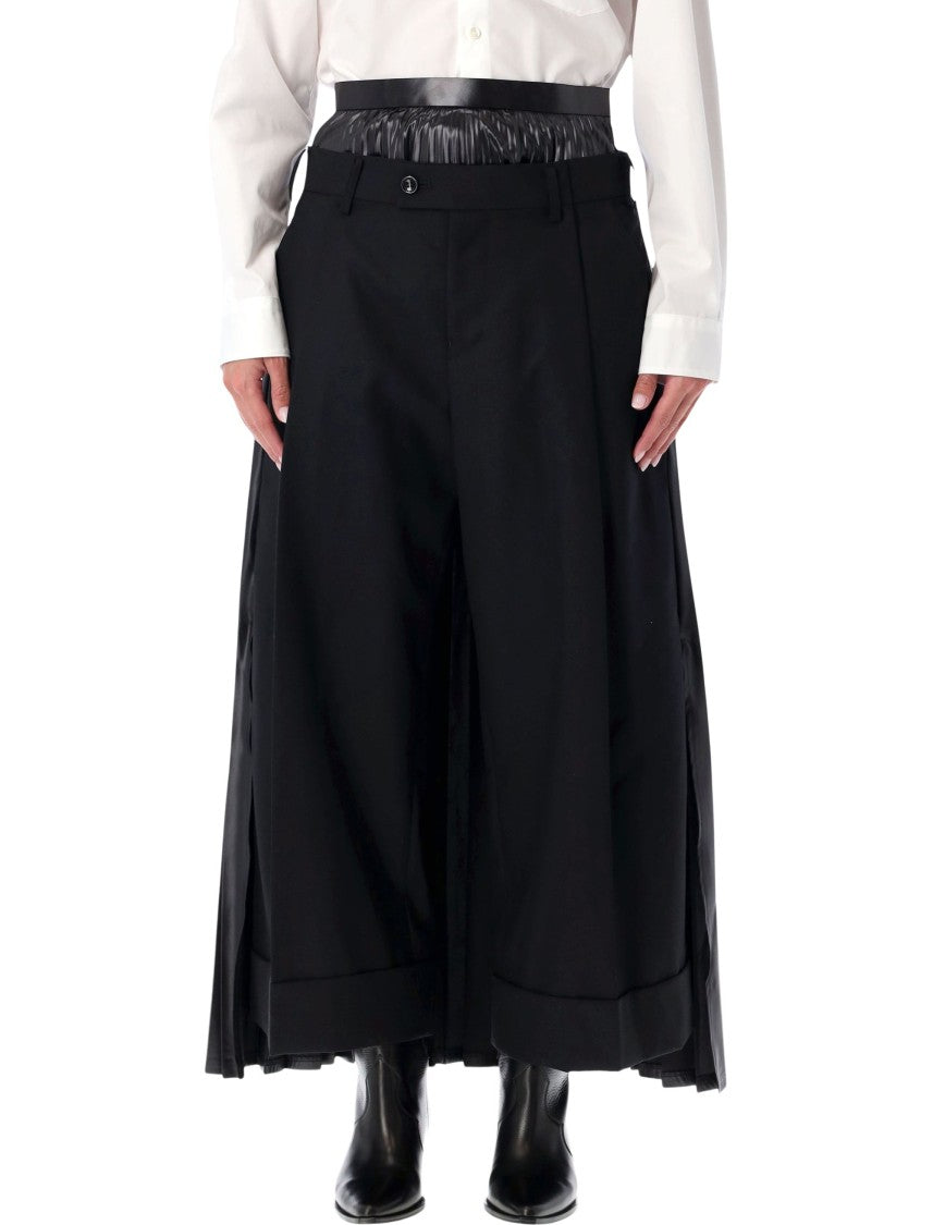 Junya Watanabe Combo Pant + Pleated Skirt