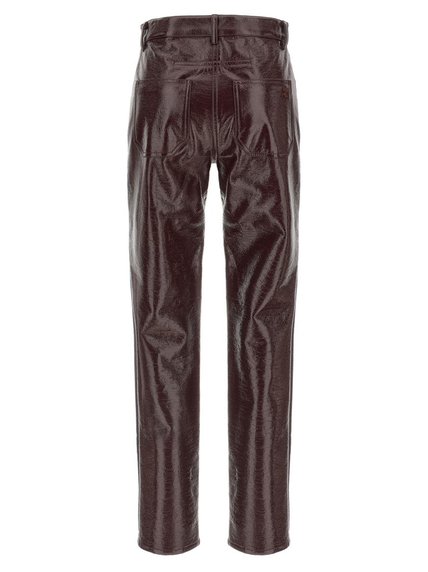 Courrèges Reedition Vinyl' Pants