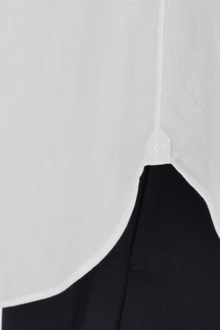 Borriello Micro Pattern Cotton Tailored Shirt