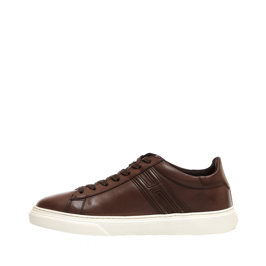 Hogan Brushed Leather Sneakers