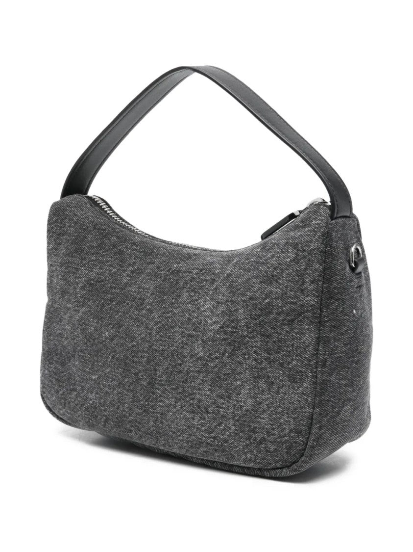 Karl Lagerfeld Structured Black Handbag With Minimalist Aesthetic