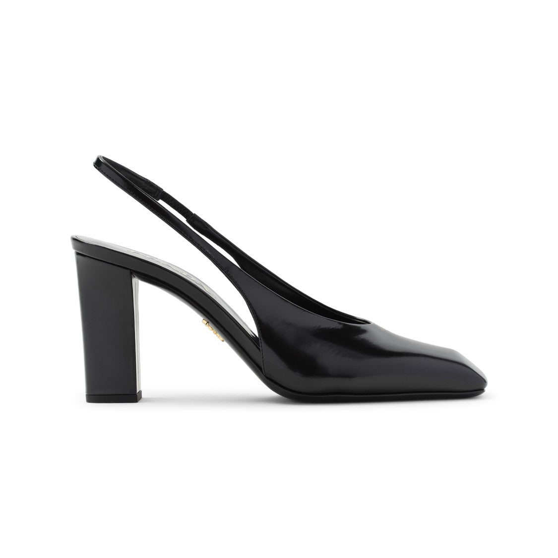 Prada Pointed Toe Black Calf Leather Pumps